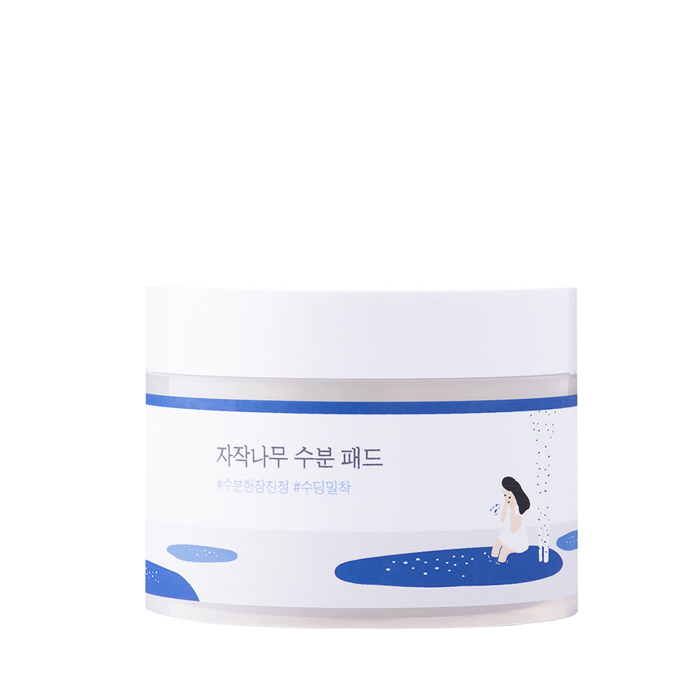 Round Lab -Birch Juice  Moisturizing Pad 80 pcs راوند لاب - بيرتش لبادات مرطبة للوجه